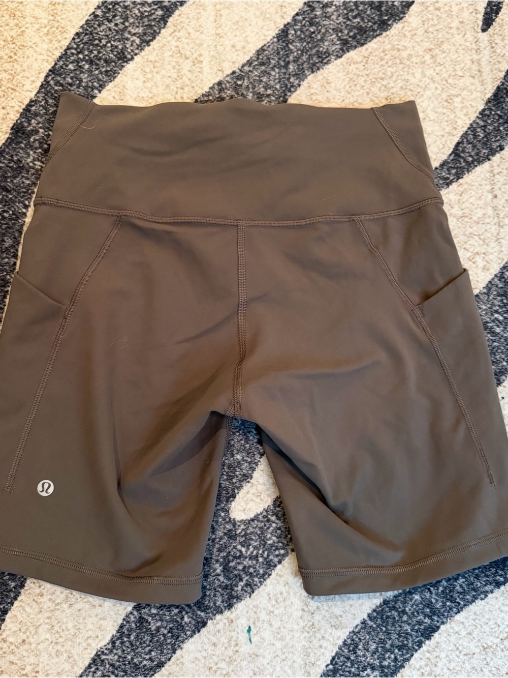 RARE! Lululemon Wunder Train High-Rise Short with Pockets 8" Carob Brown 10 nwot
